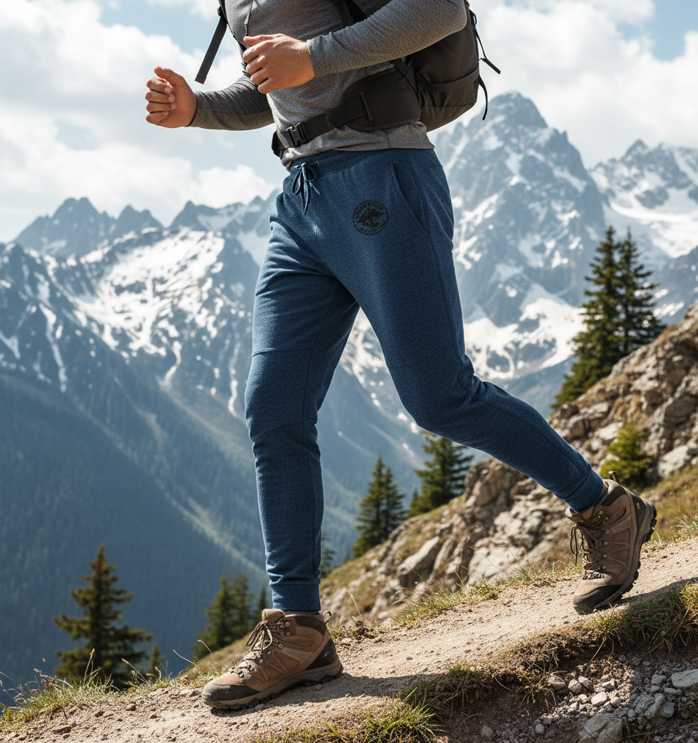 Lichtpfad - Urban Jogger mit Stick